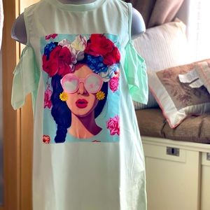 Shein cold shoulder dress XS (dr1)